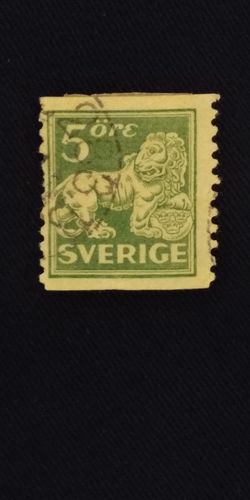 Rare Swedish stamp