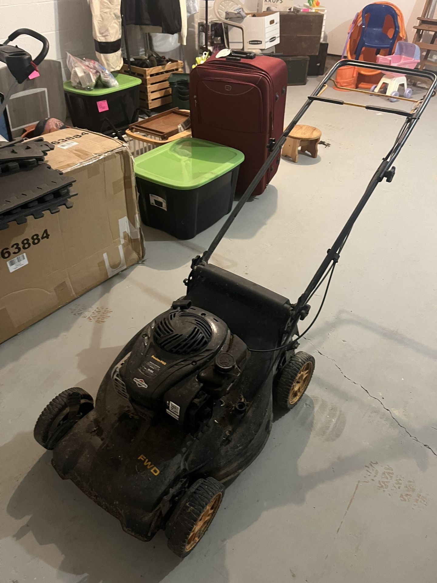 Black Lawnmower