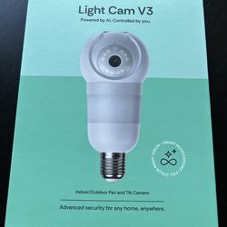 Security Light Camera - Simple to Install - Screws In or Plugs In