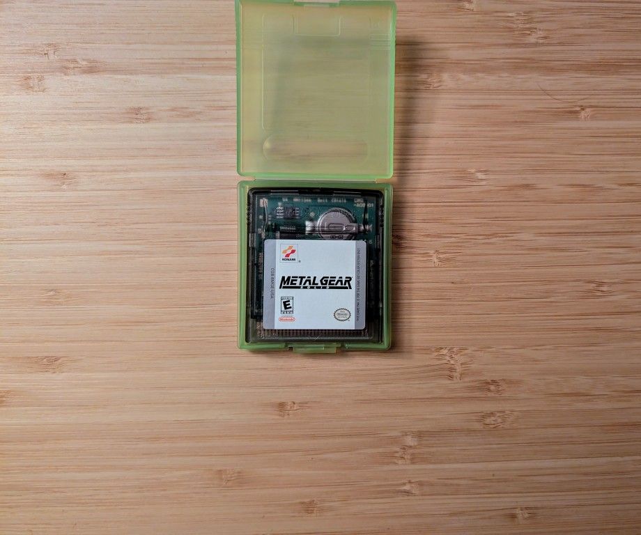 Metal Gear Solid for Nintendo Gameboy Color GBC
