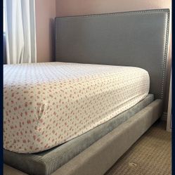 Grey Bed Frame 