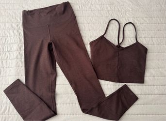 Target work out set chocolate brown