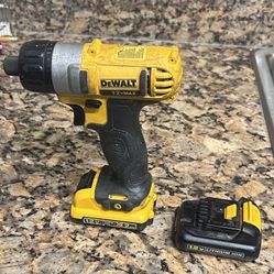 V12 Impact Drill With Two Batteries 