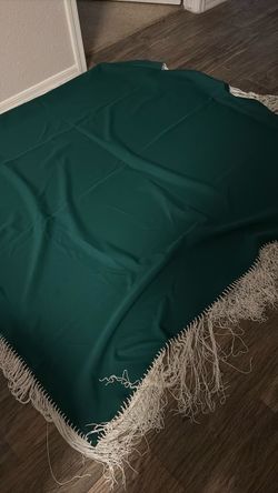 forest green shawl