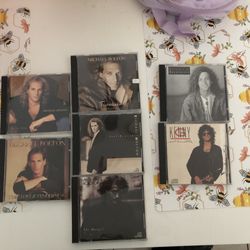 Kenny G and Michael Bolton CD’s