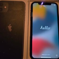 Black iPhone 11 64gb