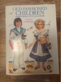 Vintage paper dolls