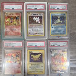 POKEMON PSA SLABS