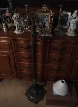 Antique floor lamp
