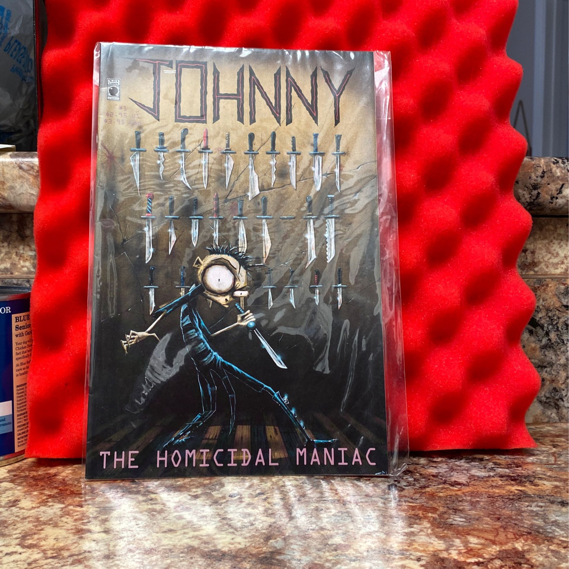 AUTHENTIC “Johnny the homicidal maniac” comic book (1995) 24 Pages