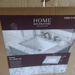 Home Decoratos Collection 31" Vanity Top