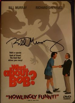 Very Rare "What About Bob" DVD, Signed By Bill Murray in N.Y.C. - Authentic Original Autograph