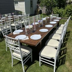 Chairs & Tables For Your Event 