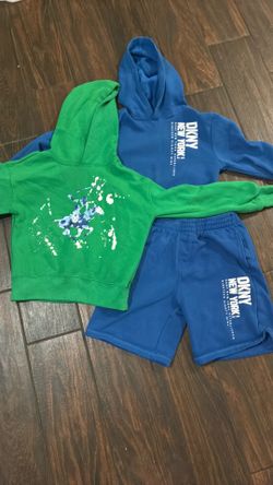 Two hoodies and Short