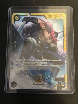 One Piece TCG Loki OP17-119 SEC The World’s Strongest Warriors English NM