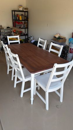 IKEA wood dining table