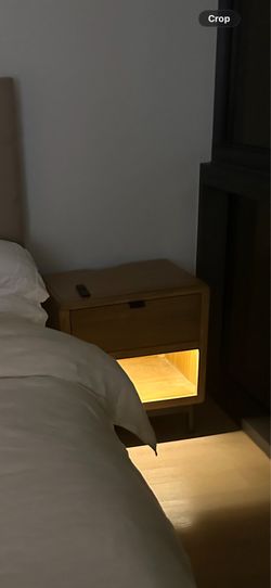 Wooden night stand set