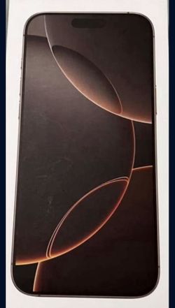 IPHONE 16 PRO MAXX 256 GB UNLOCKED ANY CARRIER