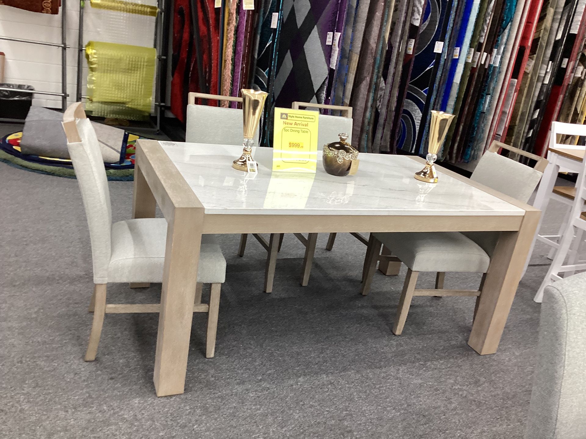 5 Pc Dinning Table $999.99