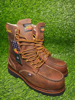 THOROGOOD MEN'S WATERPROOF STEEL-TOE WORK BOOT 11EE