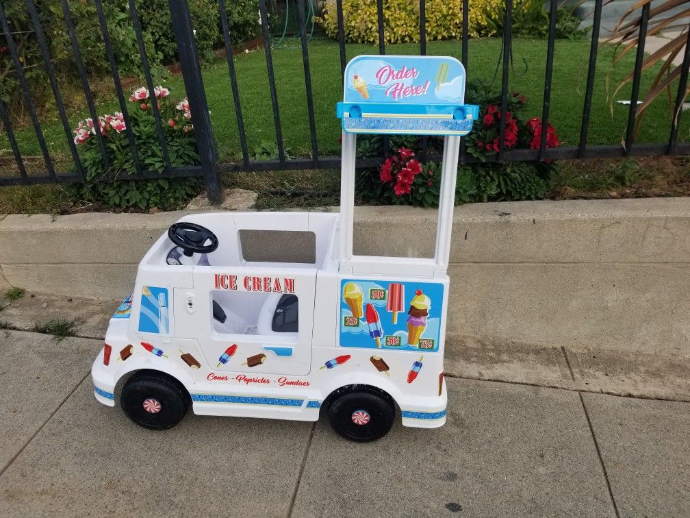 Rollplay ice outlet cream truck