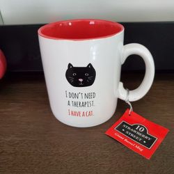 Large Cat Coffee Mug,  New