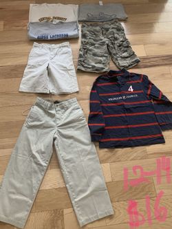 Boys clothes size 12 and 14
