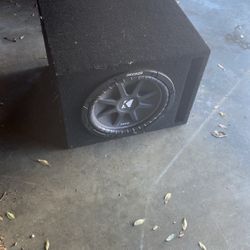 12” Kicker Speaker