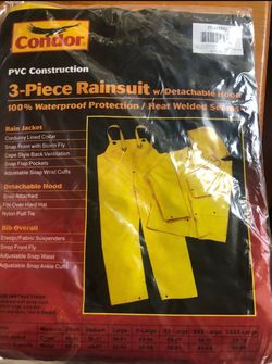 3 Piece Rain Coat