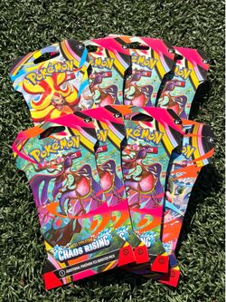 Pokemon tcg Chaos Rising single blister packs