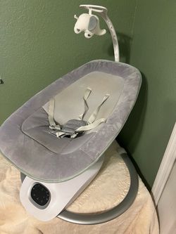 Momcozy CocoSway 3D-Motion Electric Baby Swing – Gray