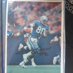 Autographed Tony Hill Photo