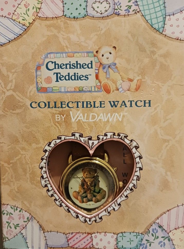 Cherished Teddies Collectible Watch by Valdawn Musical

