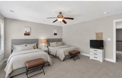 Queen bed and mattress