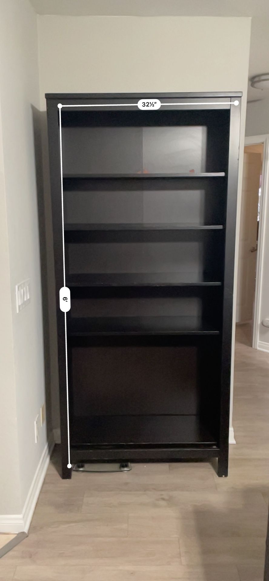 Dark brown Book Case