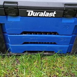 Duralast 1/4in, 3/8in and 1/2in Drive Mechanics Tool Set, 265 Piece