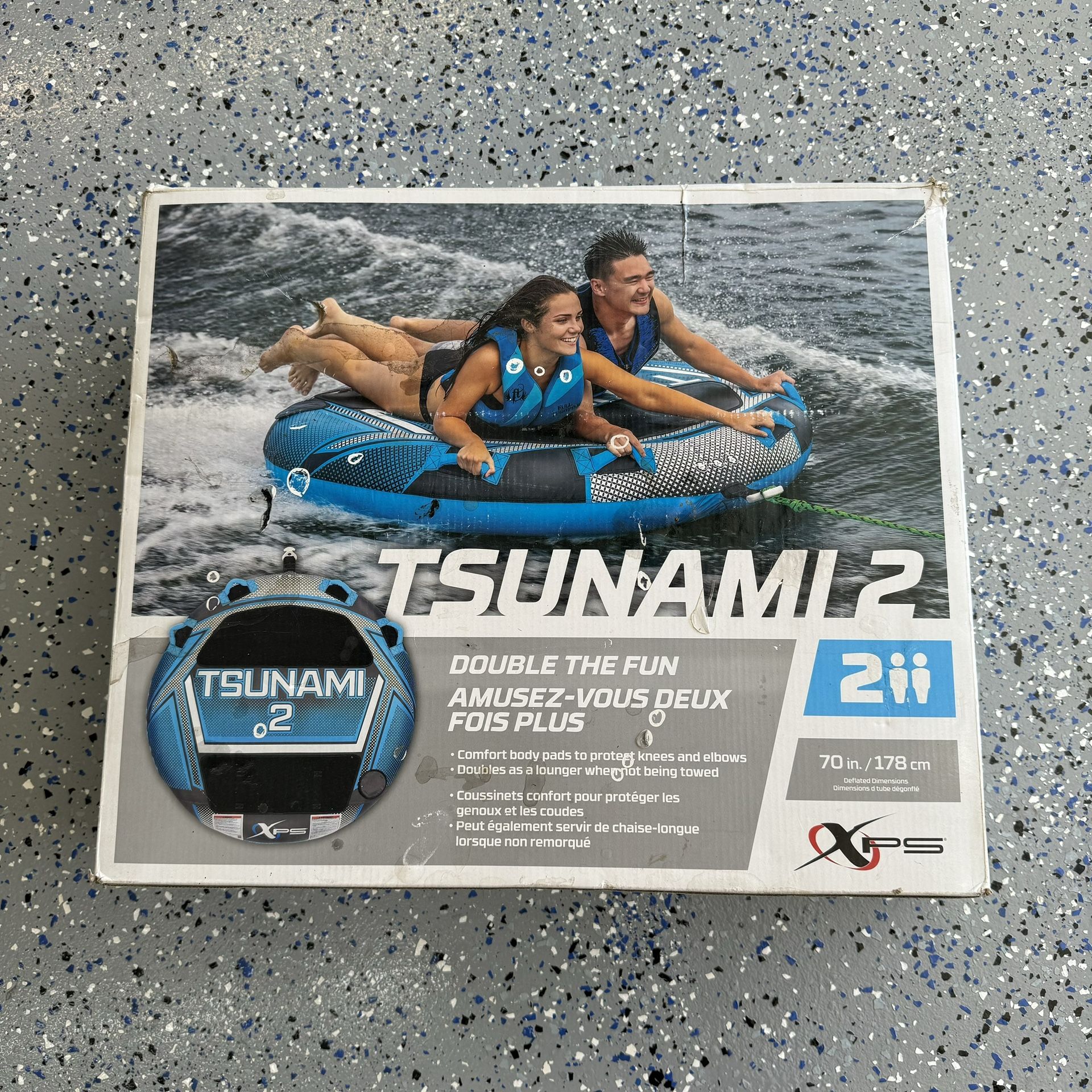 XPS Tsunami 2 2-Person Towable Tube