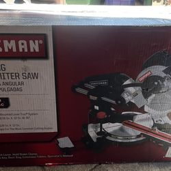 10-inch Craftsman compund miter saw