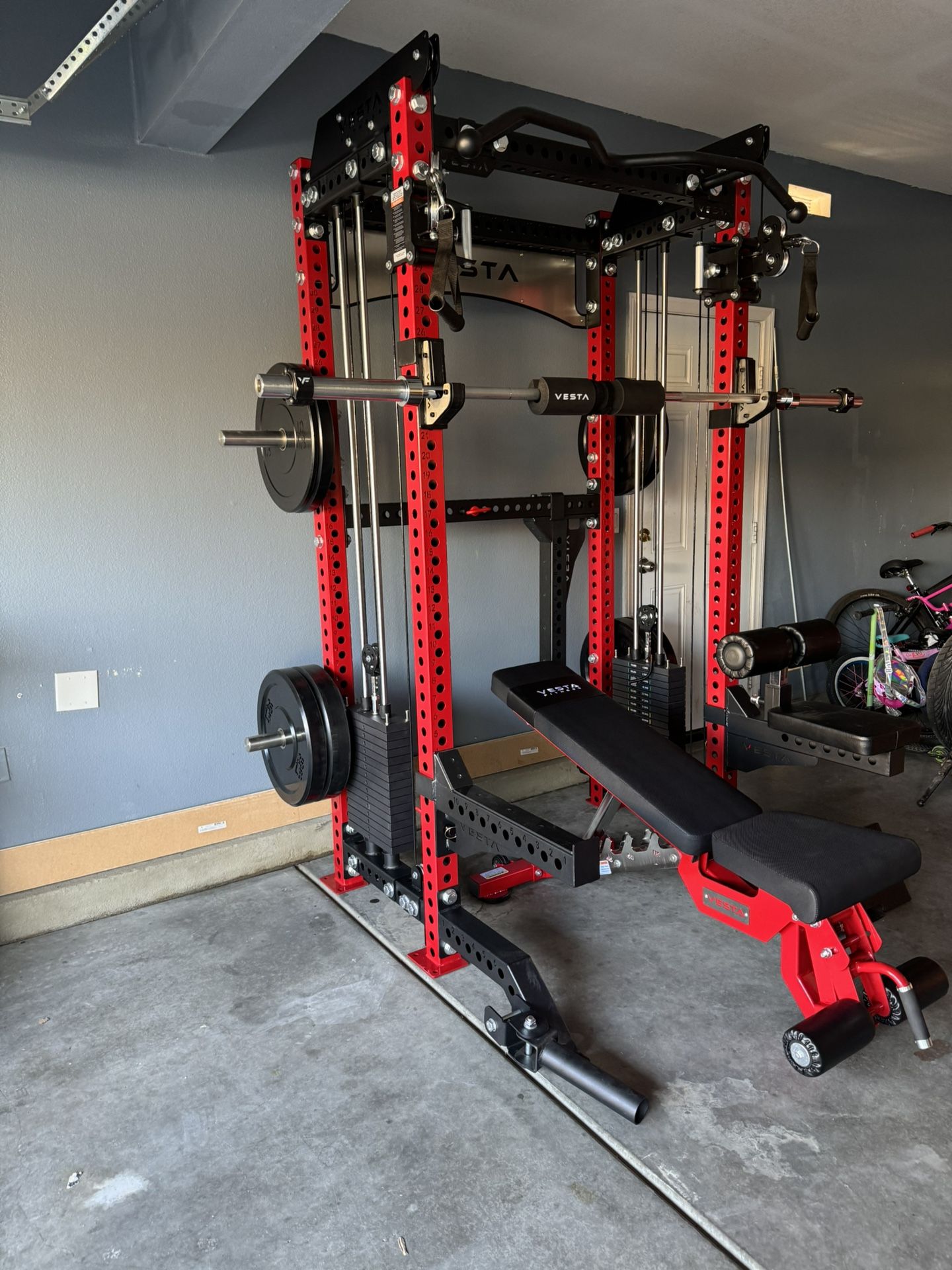 Vesta Fitness New Pro Series Half Rack |Functional Trainer|Gym Equipment|Free Delivery