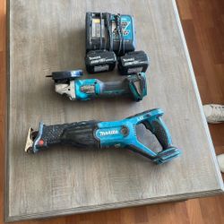 Makita Cordless Sawzall/grinder