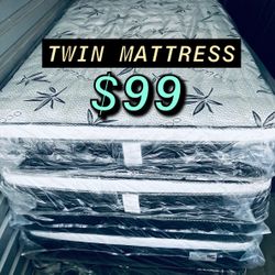 Twin Size Pillow Top Mattress