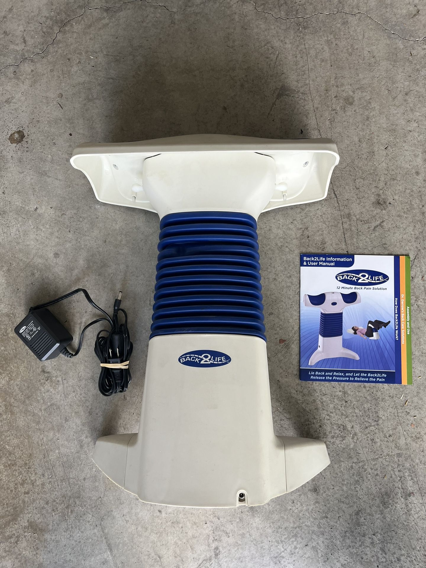 BACK2LIFE Continuous Motion Massager Back B2L Back To Life Model B2L