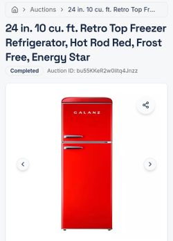 Vintage Refrigerator