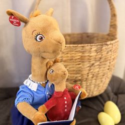14” Animated Llama Llama Talking Plush – Reads Story Aloud NWT