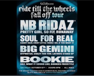 NB RIDAZ RIDE TILL THE WHEELS FALL OFF TOUR IN ANAHEIM CA
