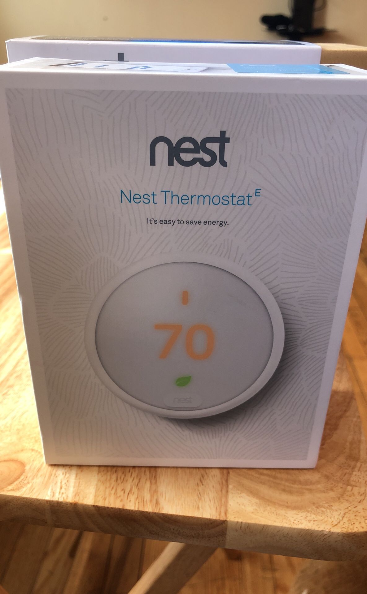 New Nest E thermostat