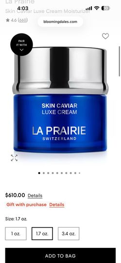 La Prairie Skin Caviar Luxe Cream Moisturizer