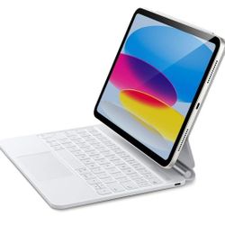 White ESR iPad 10.9 Inch (11th/10th Gen) Case with Keyboard Retails $99