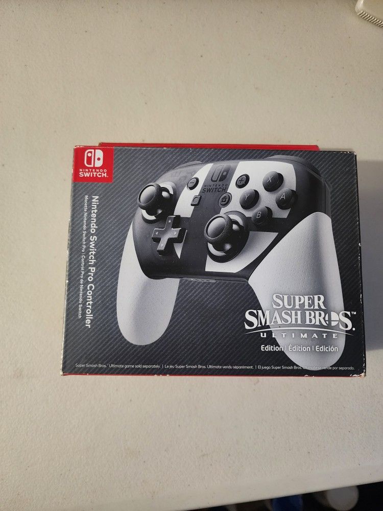 Nintendo Switch Pro Controller Smash Ultimate