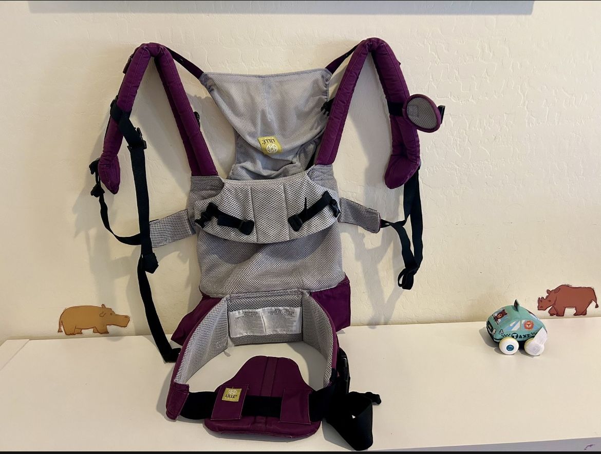 LÍLLÉbaby Complete Airflow Ergonomic 6-in-1 Baby Carrier Newborn to Toddler